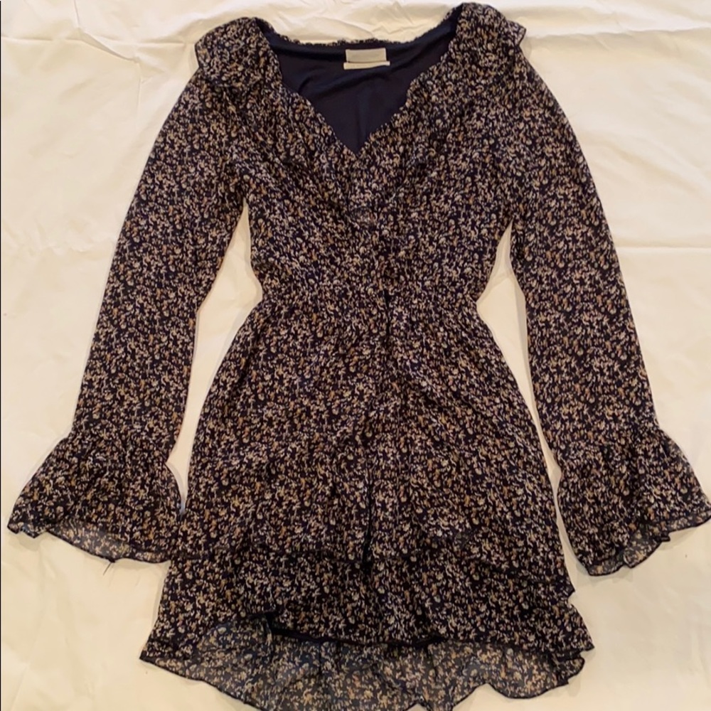 Long Sleeve fit and flare dress